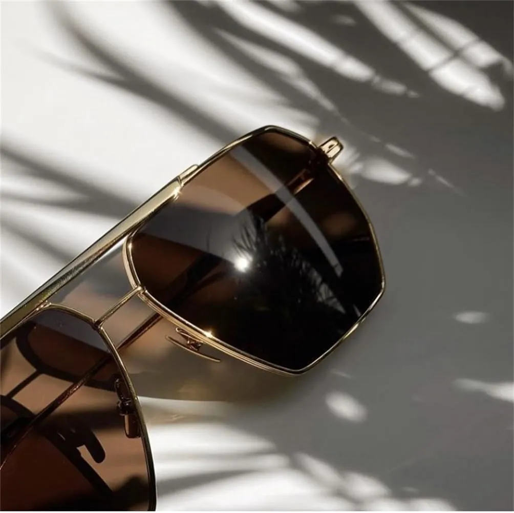 ADE WU Trendy Square Aviator Sunglasses for Women Men, Classic Polarized Oversized Aviators Sun Glasses