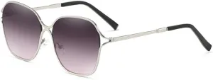 Alloy Frame Glasses Men and Women Round Metal Sunshade Sunglasses UV400