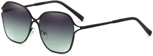 Alloy Frame Glasses Men and Women Round Metal Sunshade Sunglasses UV400