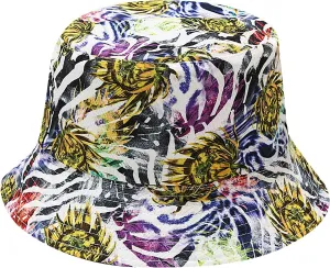 Bucket Hat for Women Teens Travel Summer Womens Bucket Hats Packable Beach Sun Hat Girls Wide Brim Fisherman's Caps UPF 50 