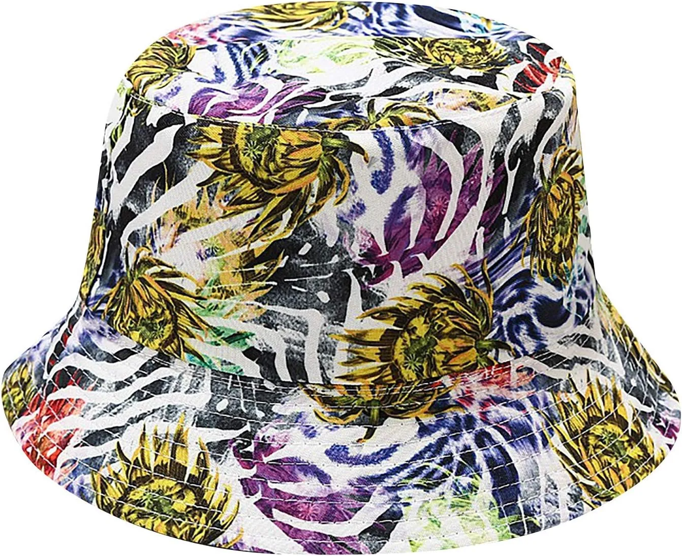 Bucket Hat for Women Teens Travel Summer Womens Bucket Hats Packable Beach Sun Hat Girls Wide Brim Fisherman's Caps UPF 50 