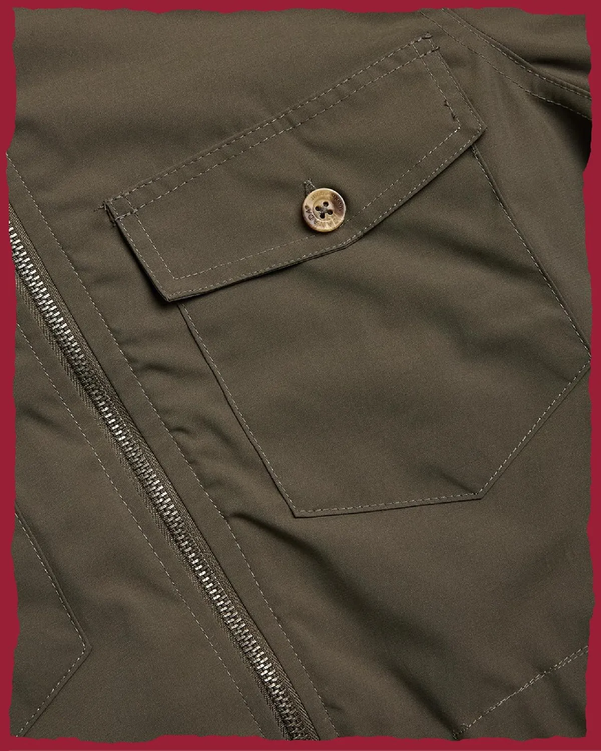 CANADA WEATHER GEAR Womens Utility Jacket - Long Sleeve Zip Up Hooded Safari Military Anorak Jackets for Women (Sizes: S-2XL)
