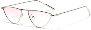 Cat Eye Sunglasses Vintage Alloy Sun Glasses Women Shades