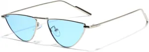 Cat Eye Sunglasses Vintage Alloy Sun Glasses Women Shades