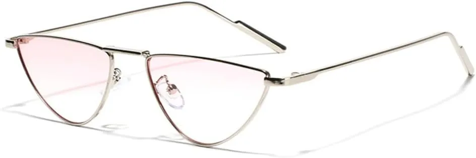 Cat Eye Sunglasses Vintage Alloy Sun Glasses Women Shades