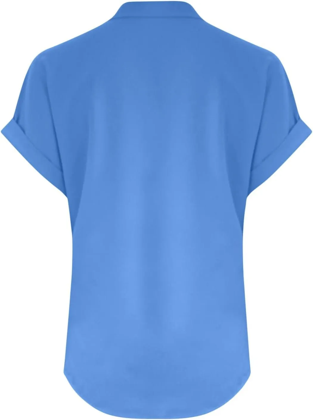 Cotton Linen for Women V Neck Button Down Tops Short Sleeve Basic Tee Summer Tops Casual Loose Solid Shirt Plus Size