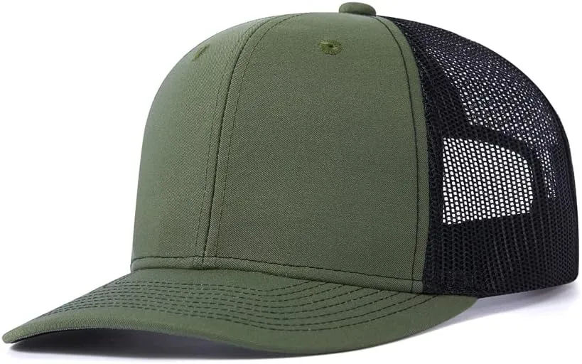 Custom Farm Plants Ear of Corn Embroidered 112 Trucker Hats for Men Design Your Own Text Mesh Snapback Baseball Grandpa Hat
