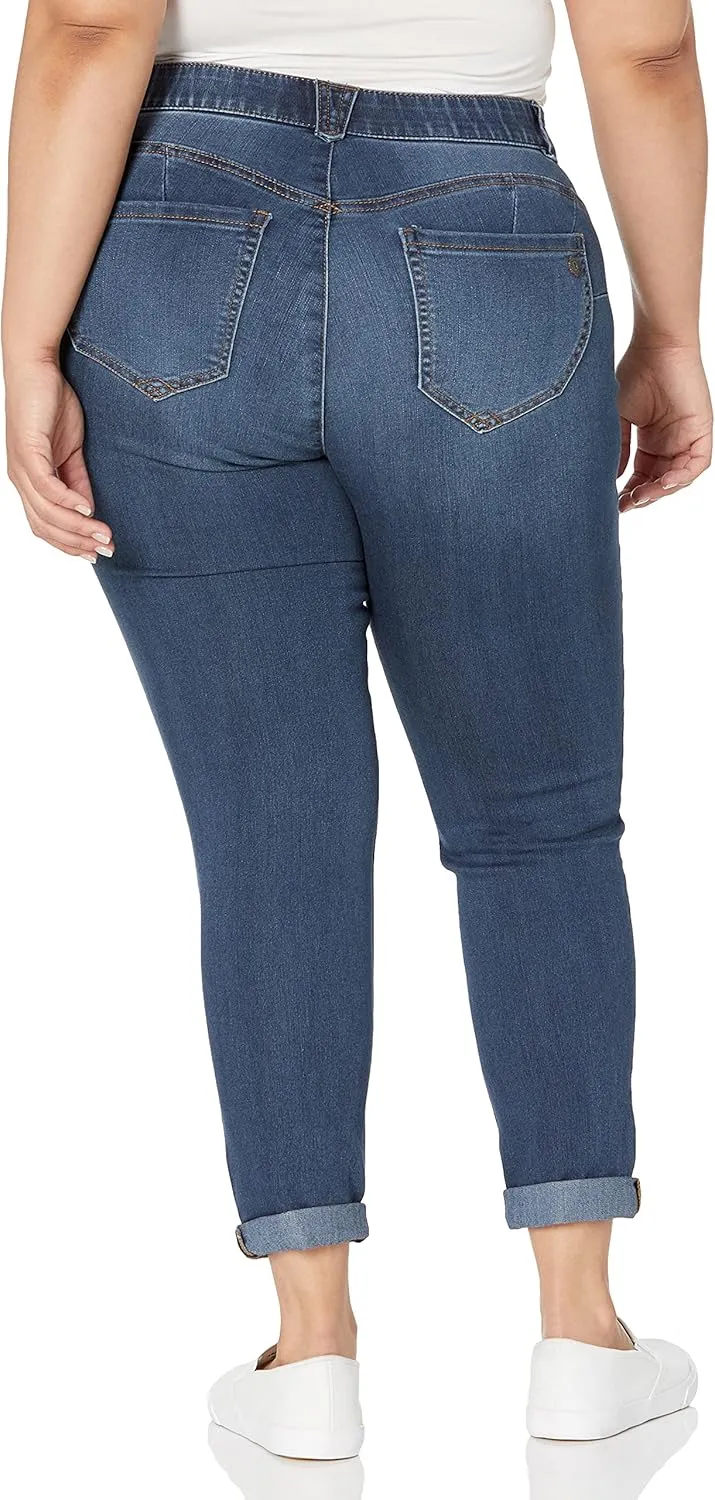 Democracy Women's Plus Size Ab Solution Ankle Skimmer