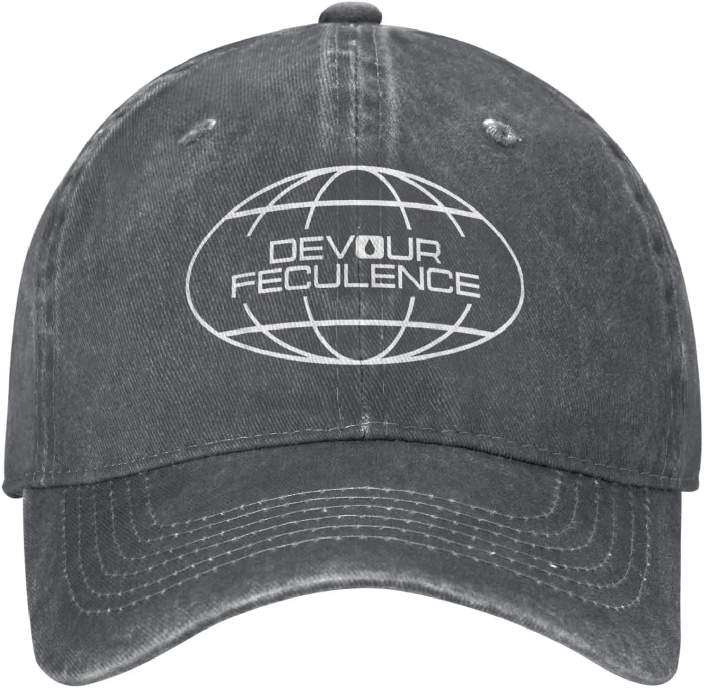 Devour Feculence Hat for Men Black Women Funny Humor Baseball Caps for Dad Humor