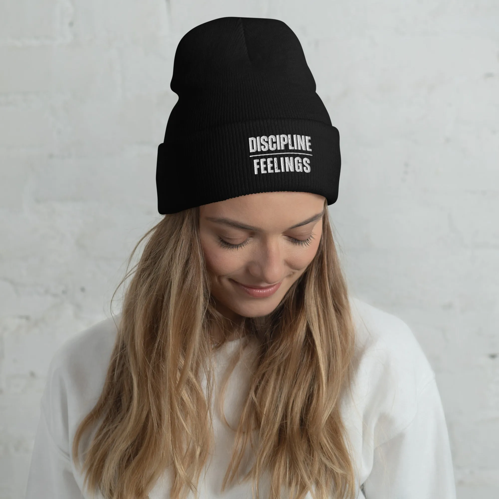 Discipline Cuffed Beanie
