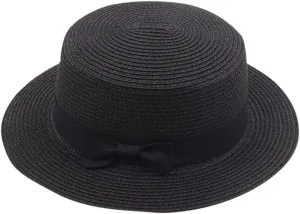 Fedora Hats for Men Women Pork Pie Hats Flat top Boater hat Wide Brim Casual Party Church Hat for Men Women