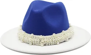 Felt Panama Hats Classic Wide Brim Fedoras Dress Hat