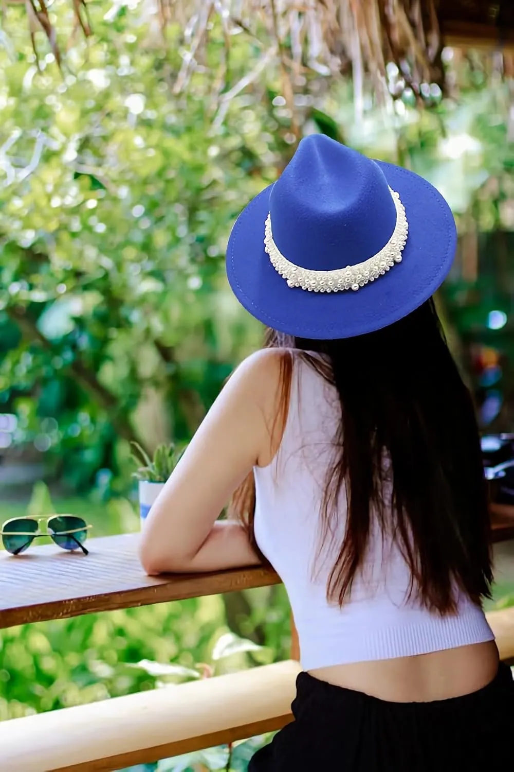 Felt Panama Hats Classic Wide Brim Fedoras Dress Hat