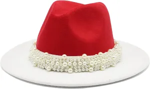 Felt Panama Hats Classic Wide Brim Fedoras Dress Hat