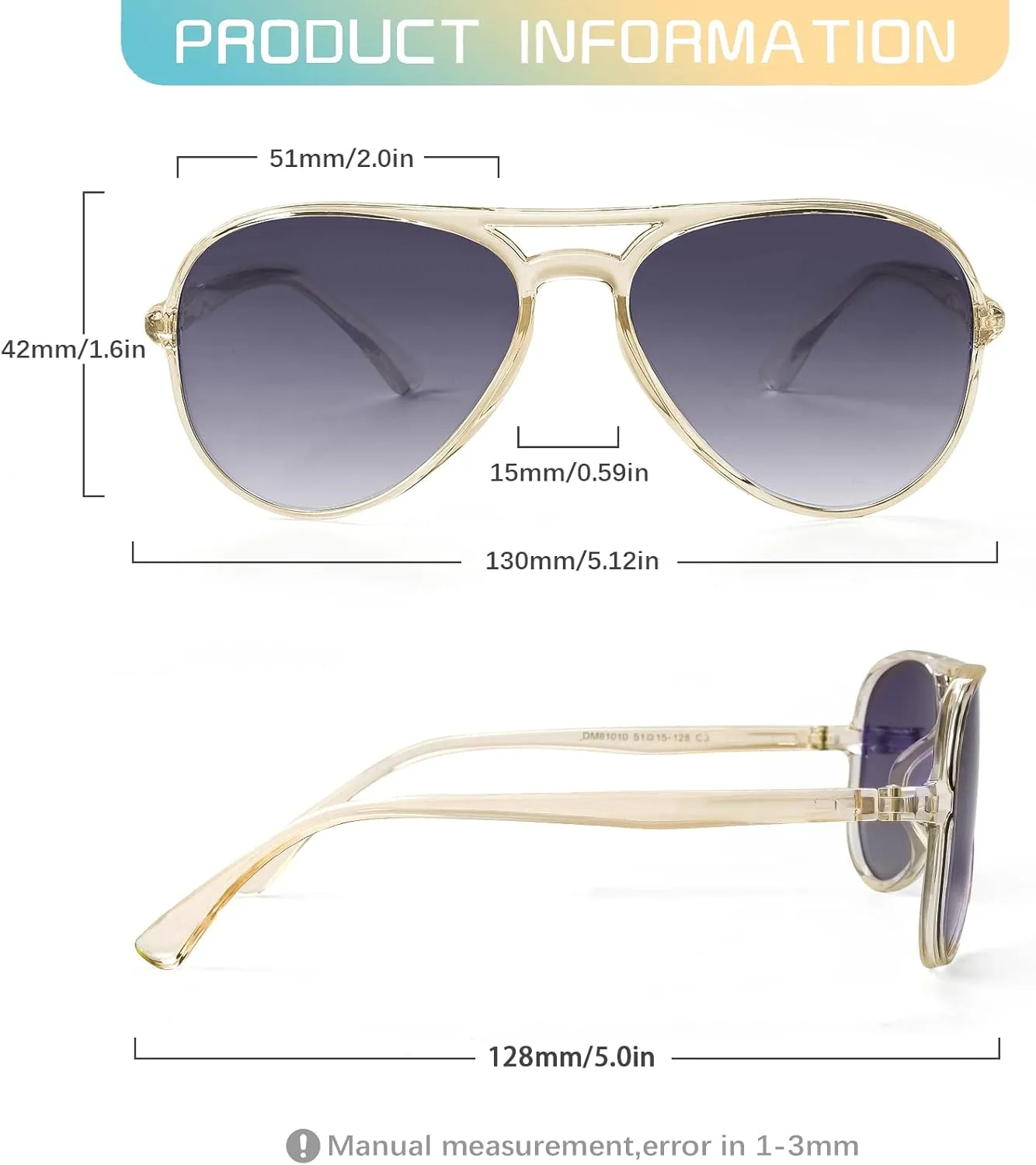 FONHCOO Kids Polarized Sunglasses for Girls Boys Aviator Toddler Sunglasses with Flexible Frame, UV400 Protection, Age 5-12