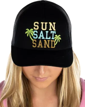 Funky Junque Trucker Hats - Summer Snapback Mesh Baseball Caps with Smiley Face for Men and Women