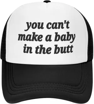Funny Trucker Hats for Women Black Men Funny Humor Trucker Hats for Girls Gag Gift