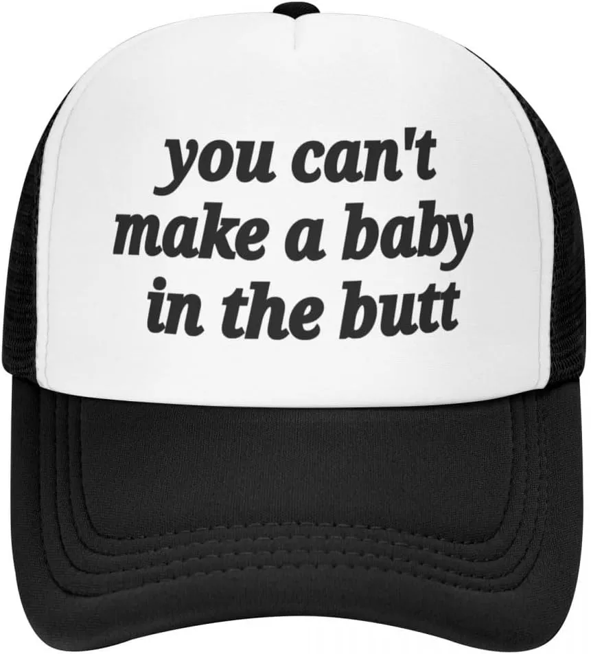 Funny Trucker Hats for Women Black Men Funny Humor Trucker Hats for Girls Gag Gift