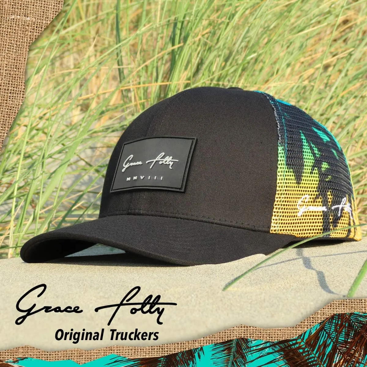 Grace Folly Trucker Hat for Men or Women- Many Cool Designs