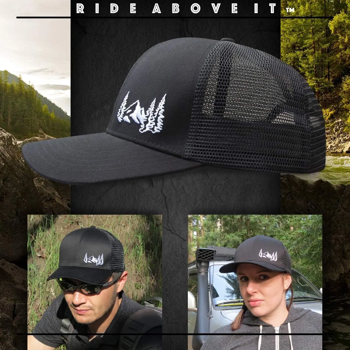 Grace Folly Trucker Hat for Men or Women- Many Cool Designs
