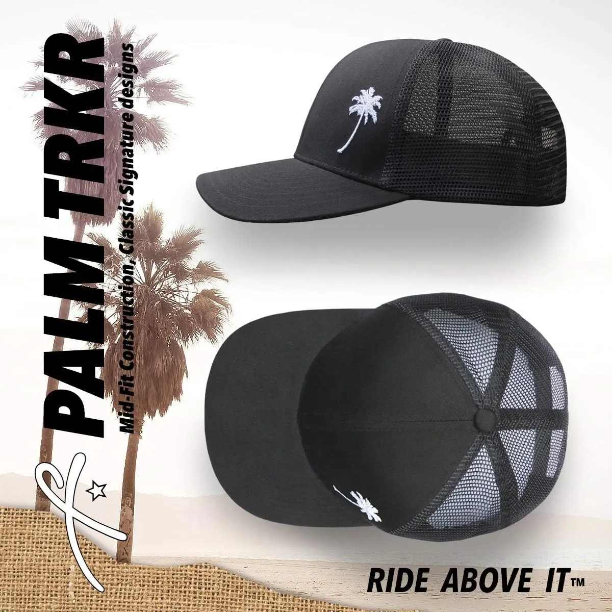 Grace Folly Trucker Hat for Men or Women- Many Cool Designs