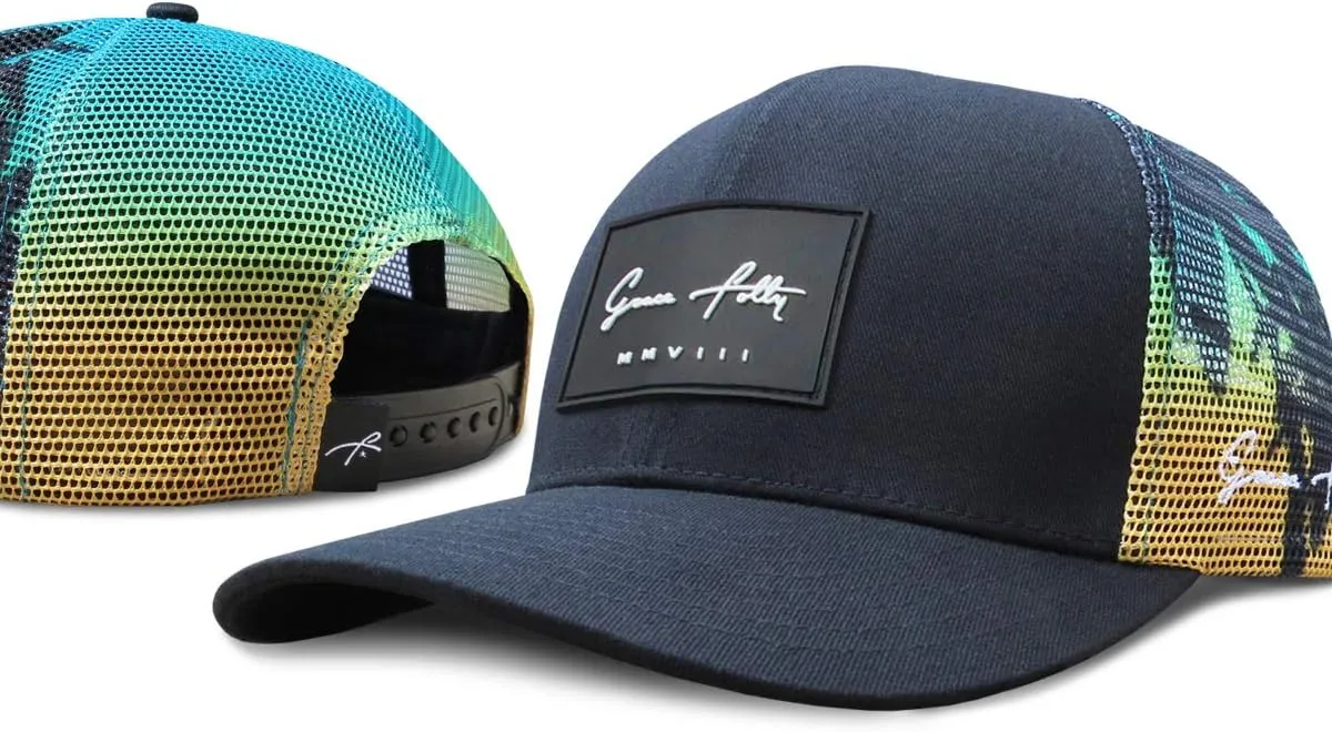 Grace Folly Trucker Hat for Men or Women- Many Cool Designs
