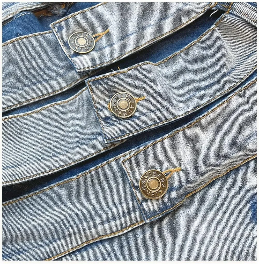 Jeans Shorts for Women High Rise Hollow Out Rave Beach Summer Mini Denim Shorts