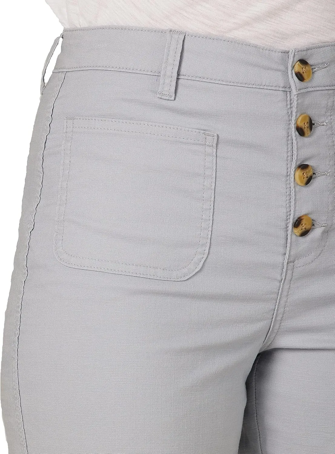 Lee Women's Legendary High-Rise Patch Front Short