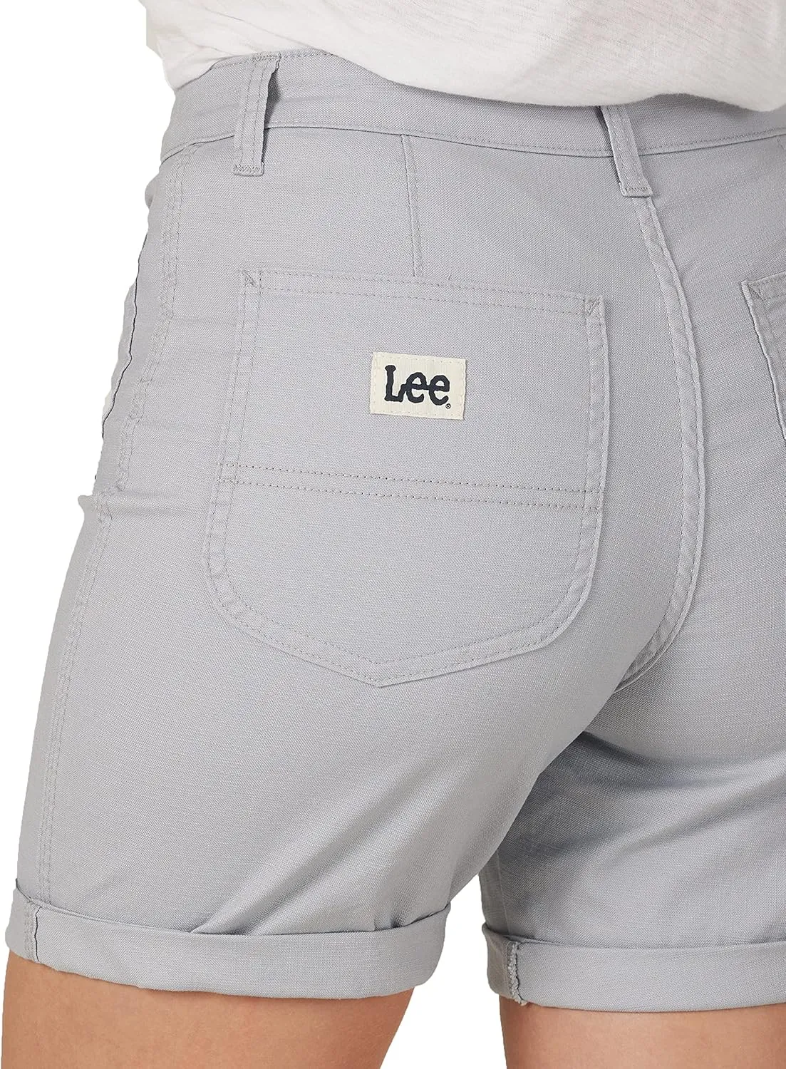 Lee Women's Legendary High-Rise Patch Front Short