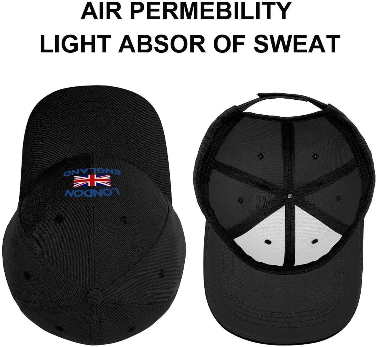 London England Baseball Cap Classic Golf Dad Hat Adjustable Trucker Hats Printing Plain Cap