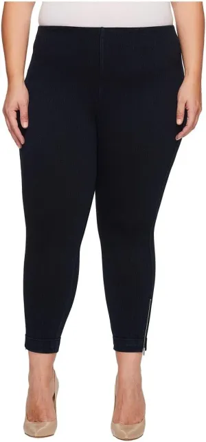 Lyssé Women's Plus Size Denim Cuffed Crop