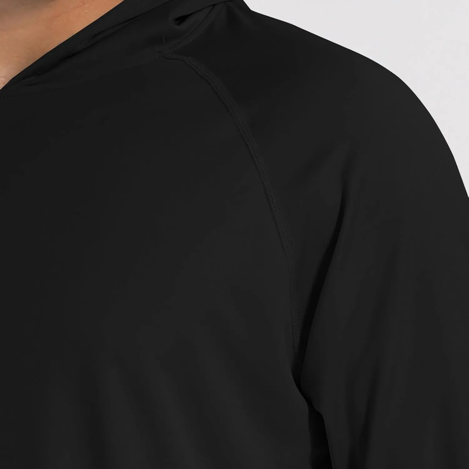 Men UPF 50  Sun Protection Hoodie Shirt Summer Long Sleeve UV SPF Quick Dry Hood T-Shirt Rash Guard Fishing Outdoor