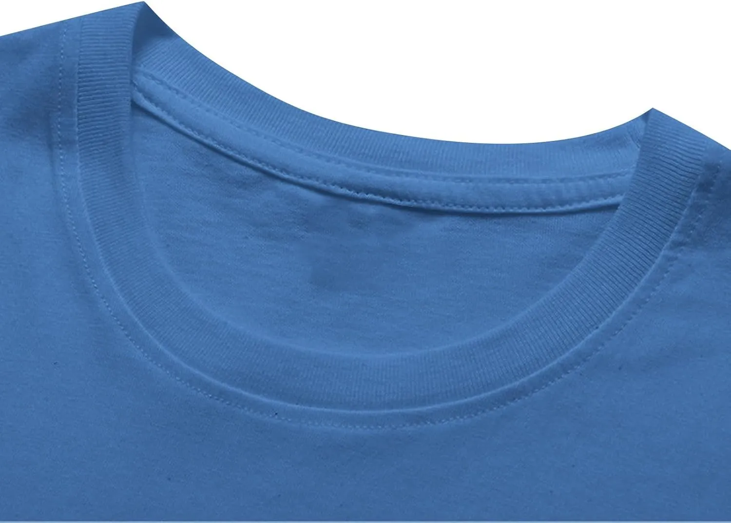 Men's Cotton Tshirts Casual Stylish Solid Long Sleeve Shirt Oversize Baggy Crewneck Breathable Pullover Tops 2024