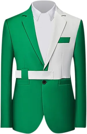 Mens Fashion Suit Jackets Formal Business Blazer Jackets Notch Collar Slim Fit Color Block Wedding Prom Jackets