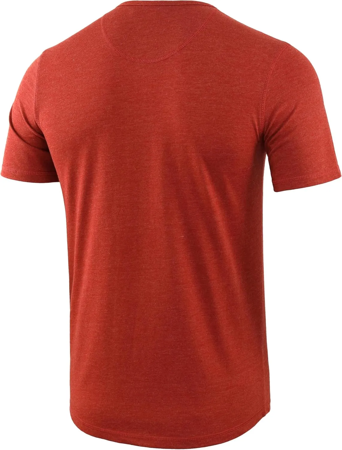 Mens Henley Shirts Short Sleeve Cotton Basic T-Shirts Classic Fashion Casual Shirt