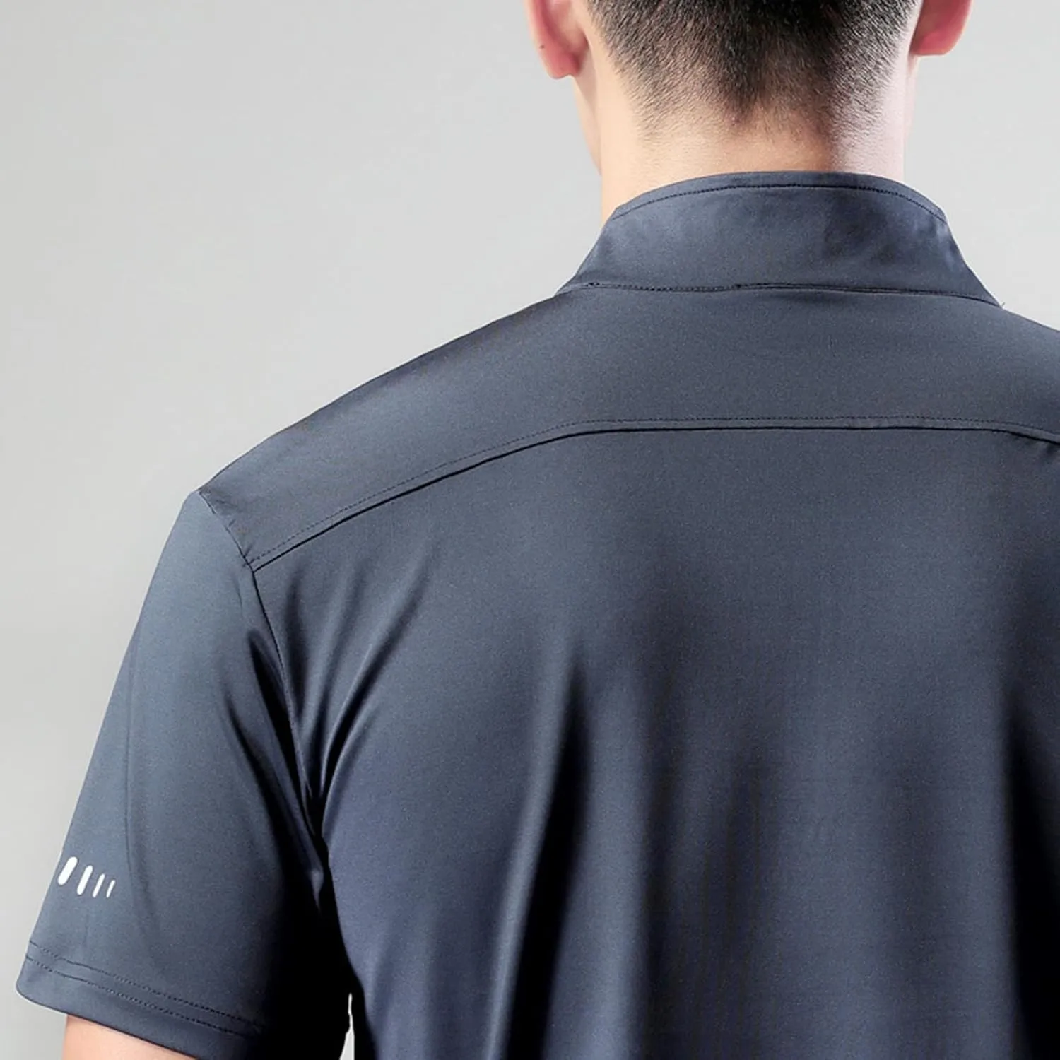 Mens Running Shirt UV Protection UPF 50  Long Sleeve Sun Shirts Lightweight 1/4 Zip Quick Dry Athletic Workout Shirts