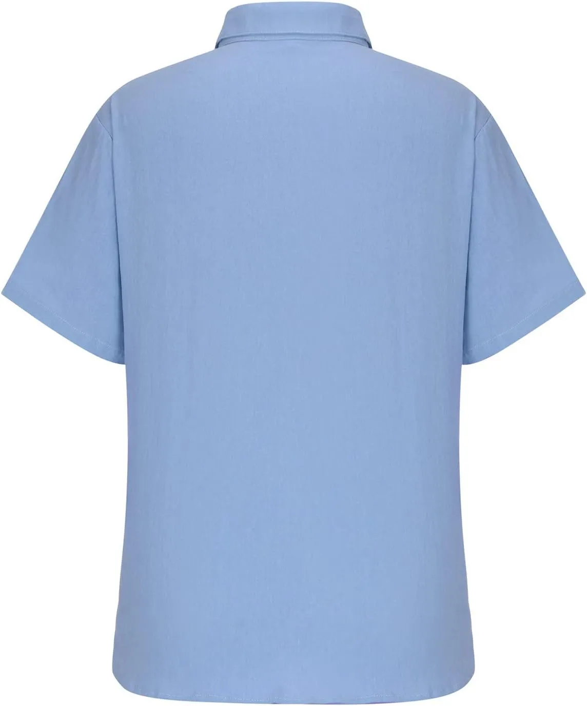 Mens Shirts Casual Stylish Summer Button Up Short Sleeve Cotton Linen Shirt Regular-Fit Solid Vacation Beach Tee Top