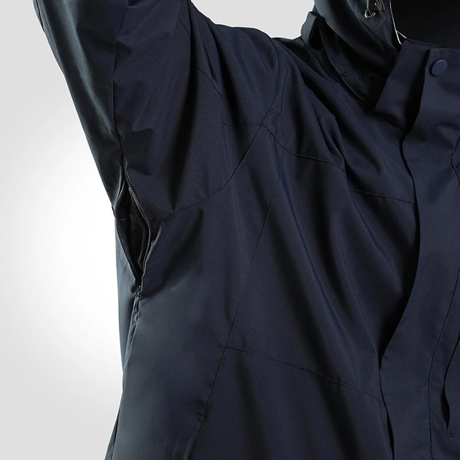 Men's Softshell Military Jacket With Hood, Windproof and Water Repellent Outdoor Lightweight Fall Winter Coat Outwear