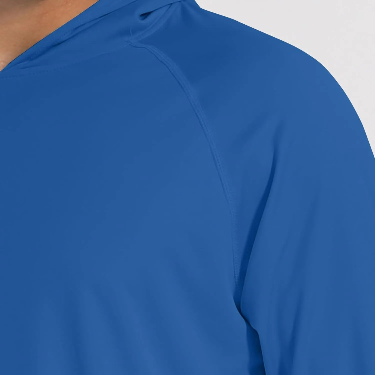 Men's Sun Shirts UPF 50  Hooded Fishing Shirts Long Sleeve UV Fishing Hoodies Hiking Swim Athletic Workout T-Shirts