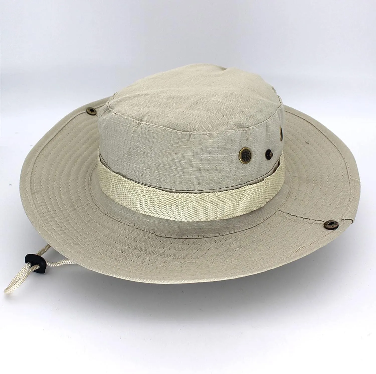 Mens Wide Brim Sun Hat Outdoor Safari Bucket Hats UV Protection Hiking Fishing Hat Travel Camping Flap Hats for Men