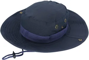 Mens Wide Brim Sun Hat Outdoor Safari Bucket Hats UV Protection Hiking Fishing Hat Travel Camping Flap Hats for Men