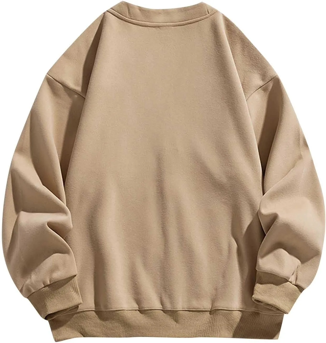 Mens Winter Coats Casual Long Sleeve Pullover Jackets Open Front Cardigan Button Down Fall Jackets Oversized Sweatshirt