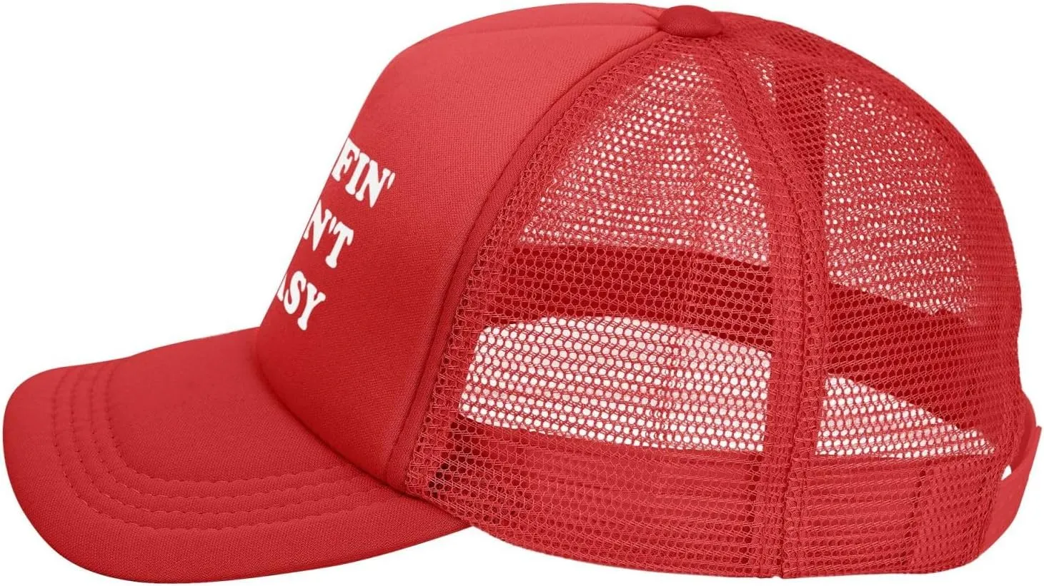 Milfin' Ain't-Easy Trucker Hats Women Men Funny Gag for Couple Vintage Baseball Cap