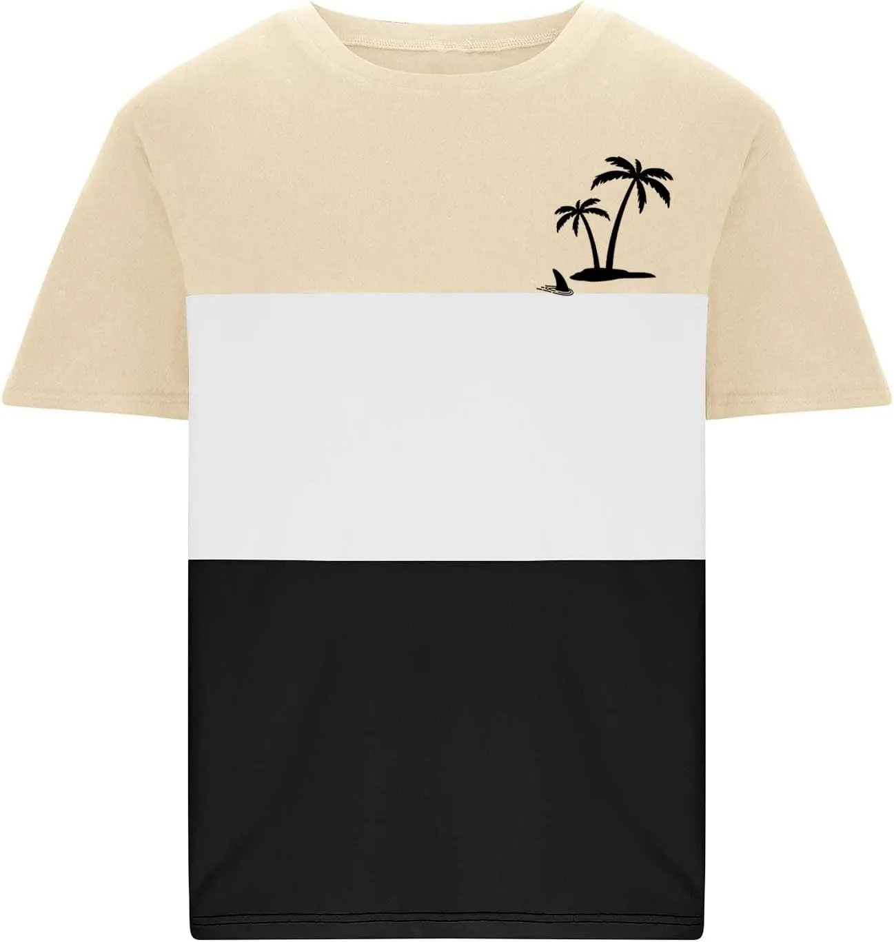 Muscularfit Gym Tshirts for Men Loose Fit Color Block Short Sleeve Crewneck Shirts Causal Gym Workout Tee Tops Summer Shirts