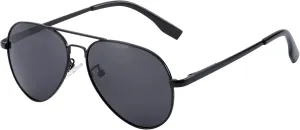 Onrtry Small Polarized Aviator Sunglasses for Boys Girls Classic Metal Frame Mirrored Lens Sun Glasses - 52MM
