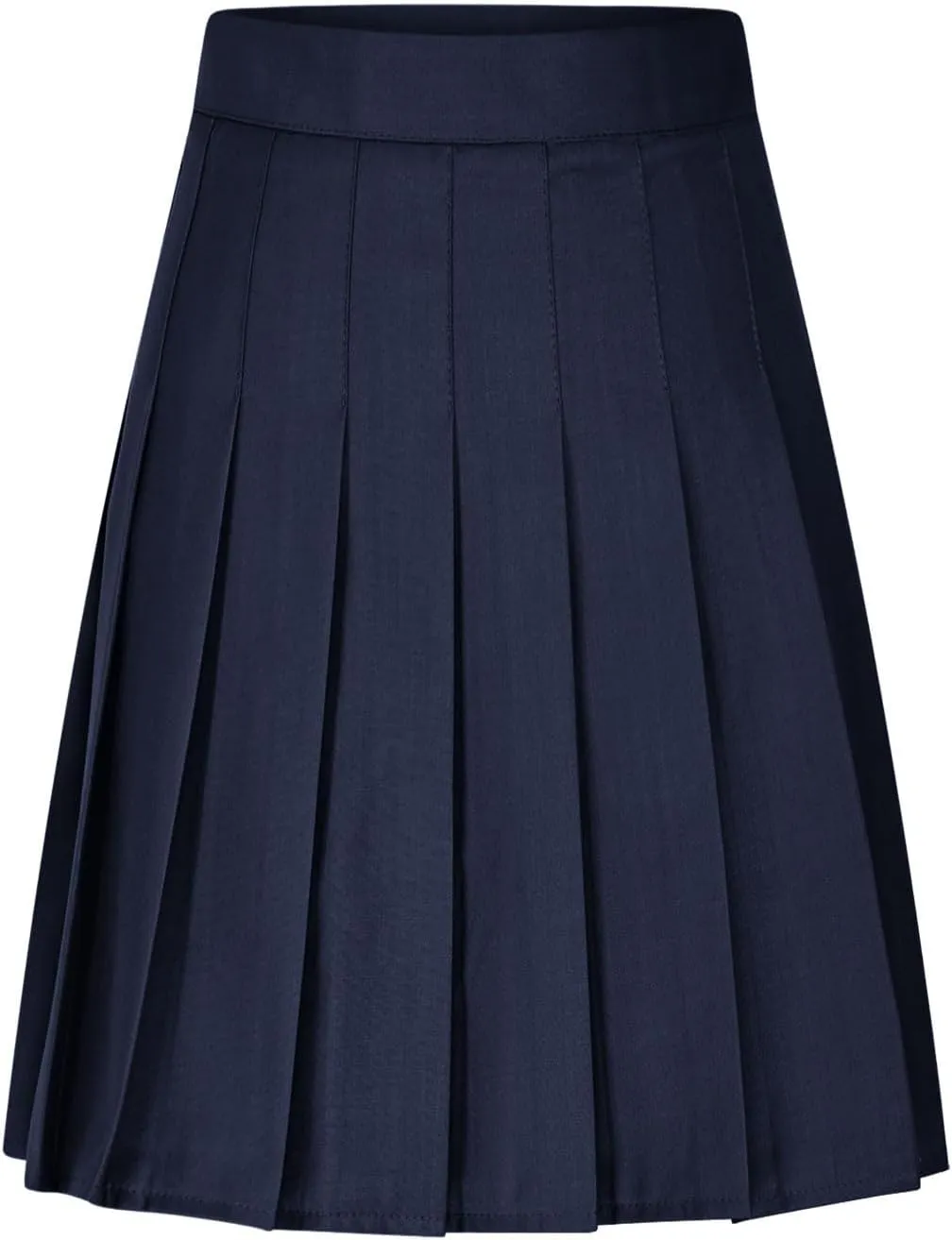 Pleated Skirt for Women Summer Elastic Waist School Uniform Cheerleader Skirts Casual Comfy Loose Plus Size Skorts