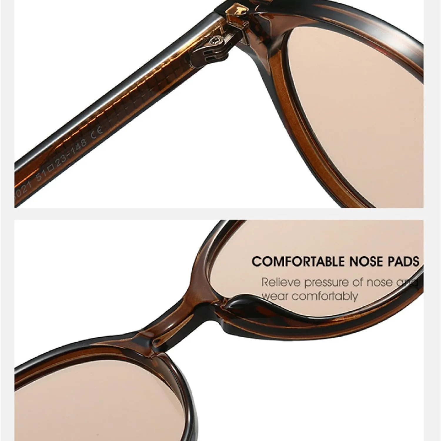 Popular Fashion Round Punk Women Luxury Sunglasses Retro Rivets Men Trending Uv400