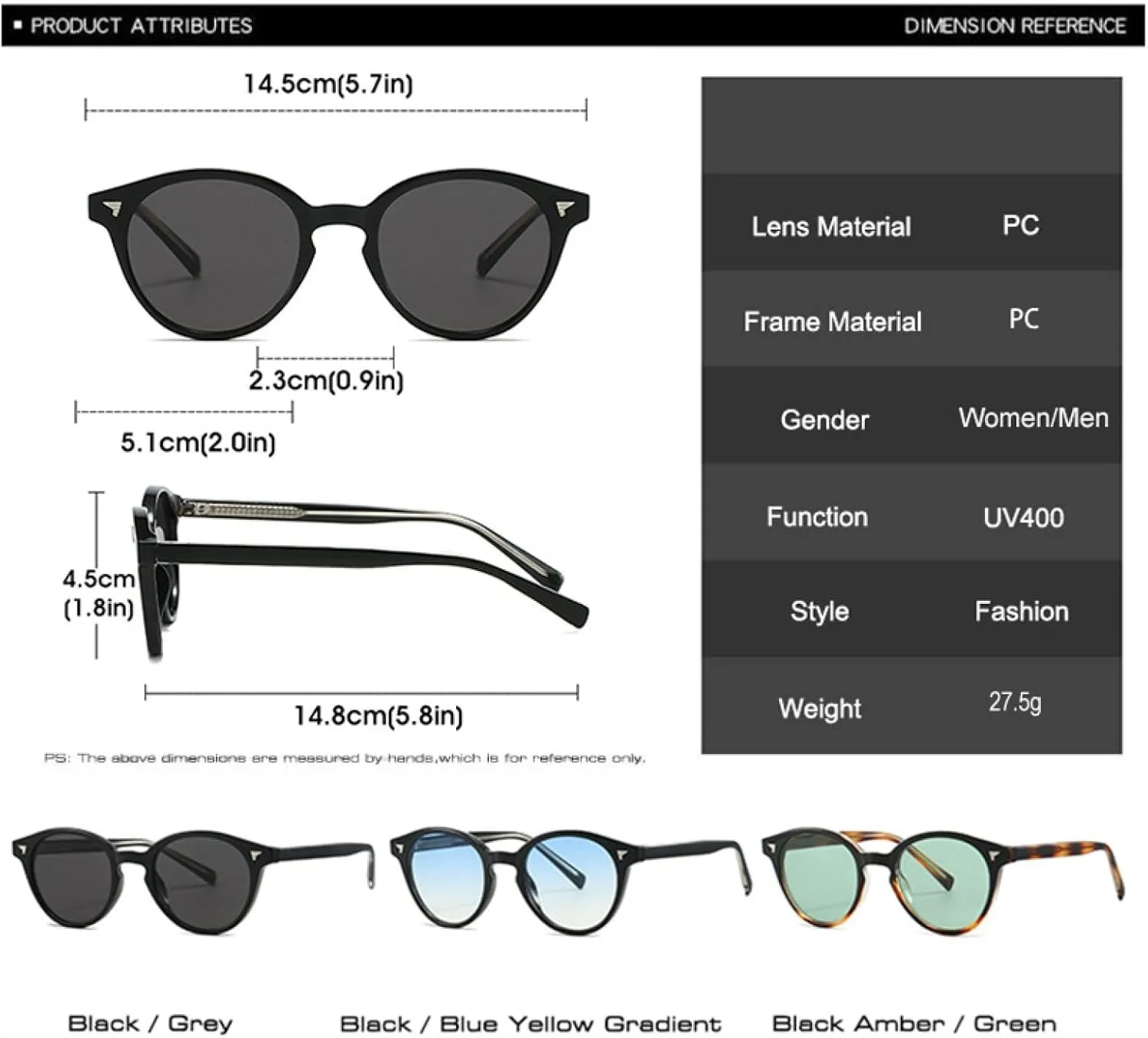 Popular Fashion Round Punk Women Luxury Sunglasses Retro Rivets Men Trending Uv400