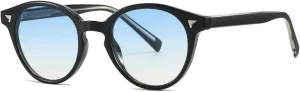 Popular Fashion Round Punk Women Luxury Sunglasses Retro Rivets Men Trending Uv400