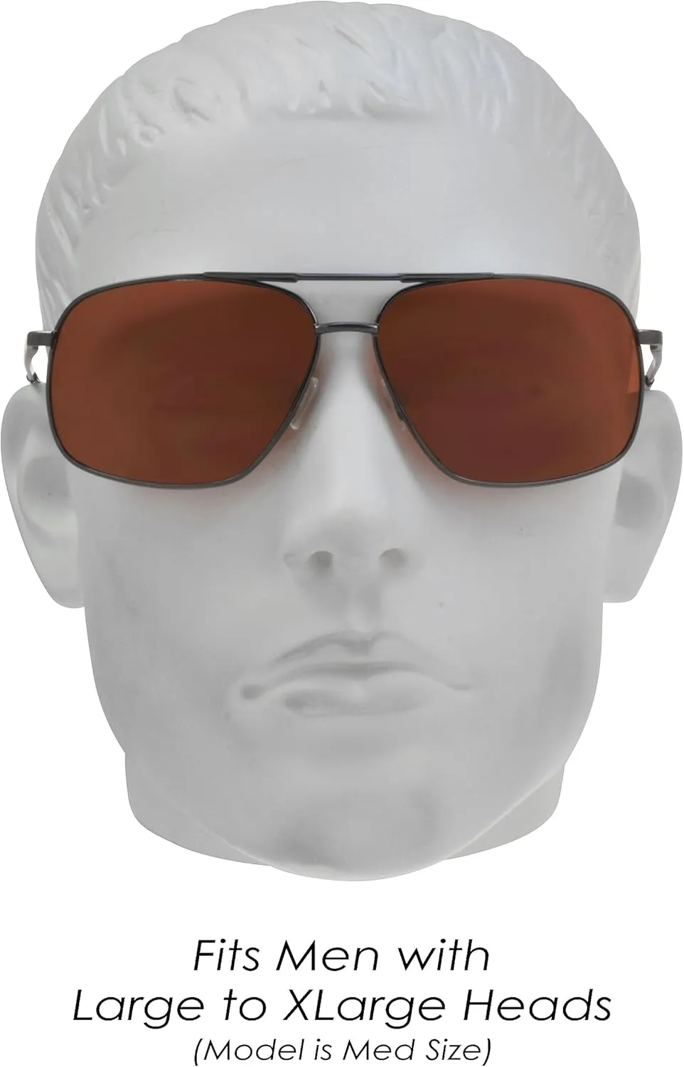 proSPORT Aviator Big & Tall Sunglass Mens Oversize Extra Large & Wide Fit Polarized Available